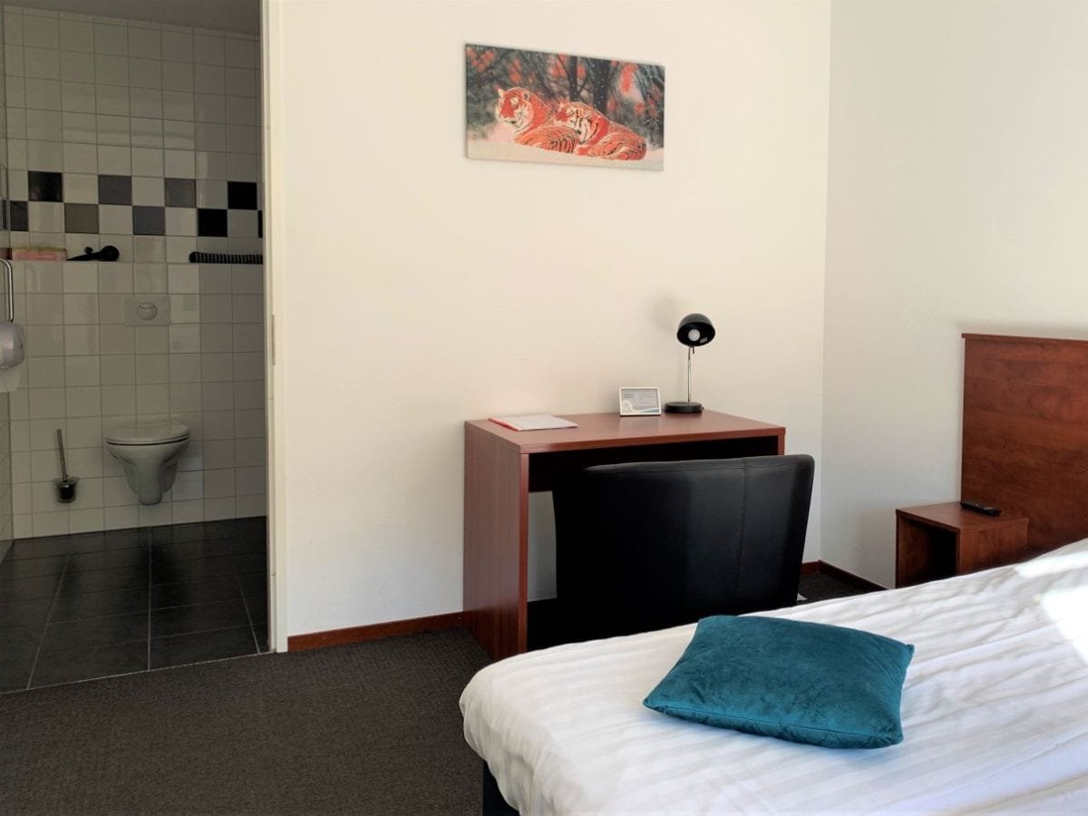 groepsaccommodatie-nijmegen-berg-en-dal-26-personen-10-slaapkamers-18 Slaapkamer met eigen zitje